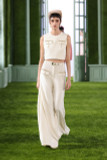 Crepe Crop Top with Pants