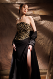 Strapless Corset Gown