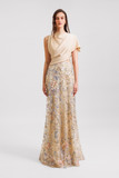 Fully Beaded Skirt Gown
