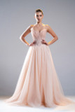 Strapless-Embroidery Ball Gown