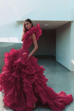 One Shoulder Freida Gown One Shoulder Freida Gown