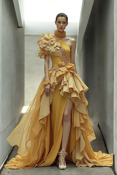 Aarush Multi Media Gown