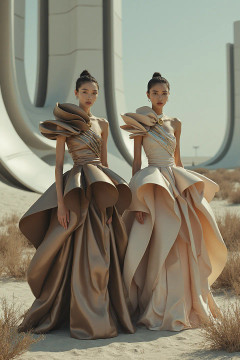 Gilea Sculpt Gown