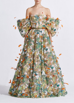 Lara Applique Gown Lara Applique Gown