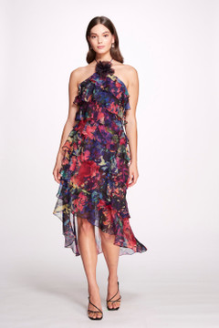 Halter Neck Print Dress Halter Neck Print Dress