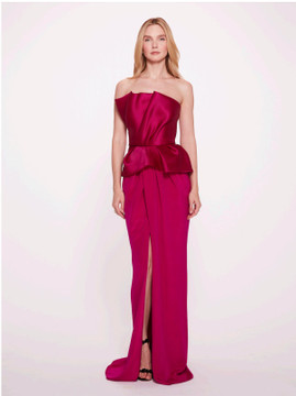 Sleeveless Strapless Gown Sleeveless Strapless Gown