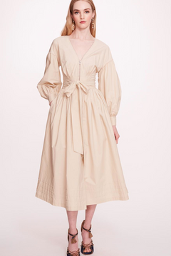 V-Neck Zipper Midi Dress V-Neck Zipper Midi Dress