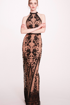 Sleeveless Tulle Evening-Dress Sleeveless Tulle Evening-Dress