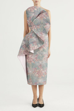 Pearl Brocade Dress
