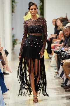 Tassel Hem Dress