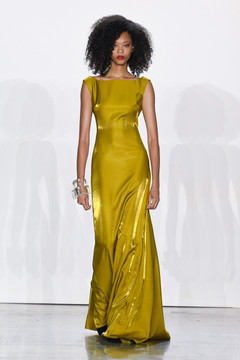 Metal Twill Evening Gown Metal Twill Evening Gown
