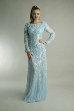 Long Sleeve 3D Gown Long Sleeve 3D Gown