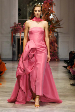 Camellia Faille Strapless Gown Camellia Faille Strapless Gown