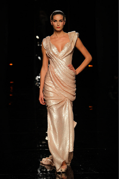 Fully Sequin Embellished Gown Fully Sequin Embellished Gown