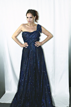Strapless Bow  Bust Gown