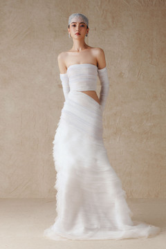 Sheer Silk Gown