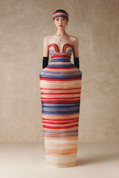 Silk Mesh Maxi Gown Silk Mesh Maxi Gown
