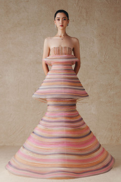 2 Layer Fishtail Gown