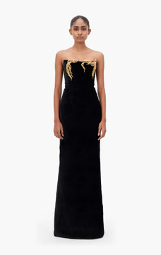 Metal Cast Gown