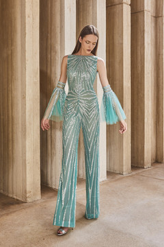 High Neck Jumpsuit