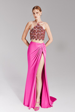 Crop-Top Dress