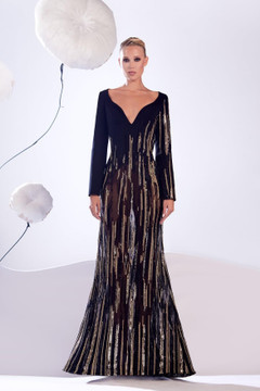 All-Over Embroidered Gown All-Over Embroidered Gown