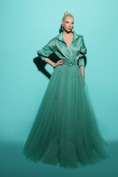 3/4 Sleeve ARZU Gown 3/4 Sleeve ARZU Gown