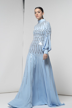 Long Sleeve Esmerald Gown Long Sleeve Esmerald Gown