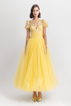 Intricated Embroidery Dress