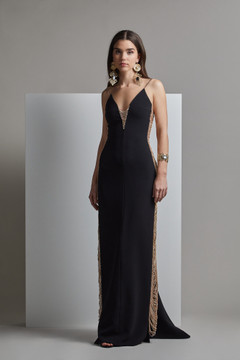 Sleeveless SEIREN Evening Dress Sleeveless SEIREN Evening Dress