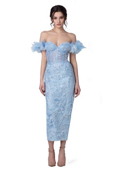 Embellished Fitted Midi Dress Embellished Fitted Midi Dress