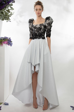 Lace Corset-Like Top and Long Skirt Lace Corset-Like Top and Long Skirt