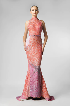 Sleeveless Fit and Flare Gown Sleeveless Fit and Flare Gown