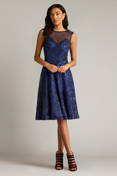 Paillette Embroidered Tulle Dress Paillette Embroidered Tulle Dress