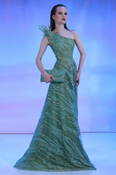 Fully-Embroidered Gown Fully-Embroidered Gown