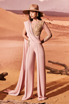 Jumpsuit in Crepe