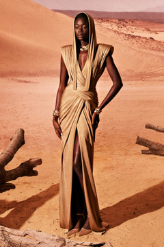 Jersey Hoodie Gown