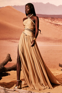 Snake-Like Embroidered Gown Snake-Like Embroidered Gown