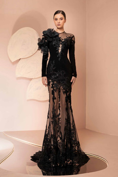 Dentelle Lace Gown