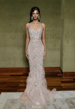 Fully Embellished Mermaid Gown