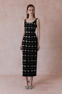 Square-Neck Midi Dress Square-Neck Midi Dress
