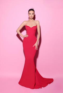 Bloom Strapless Gown
