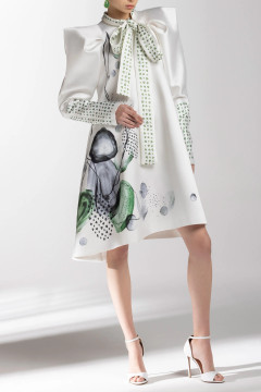 Mikado Mini Dress