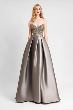 Strapless Draped Dress Strapless Draped Dress