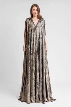 Beaded Shoulder Dress