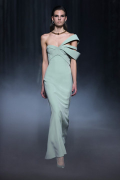 One Shoulder Cr?pe Dress One Shoulder Cr?pe Dress