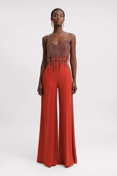 Beaded Tassels Pant Set Beaded Tassels Pant Set