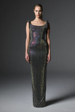Fully Crystal Studded Gown Fully Crystal Studded Gown