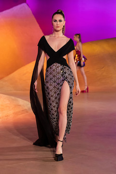 Cross Over Shawl Dress Cross Over Shawl Dress