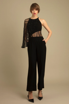 Beaded Details Jumpsuit